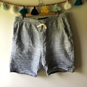 AE Striped Shorts